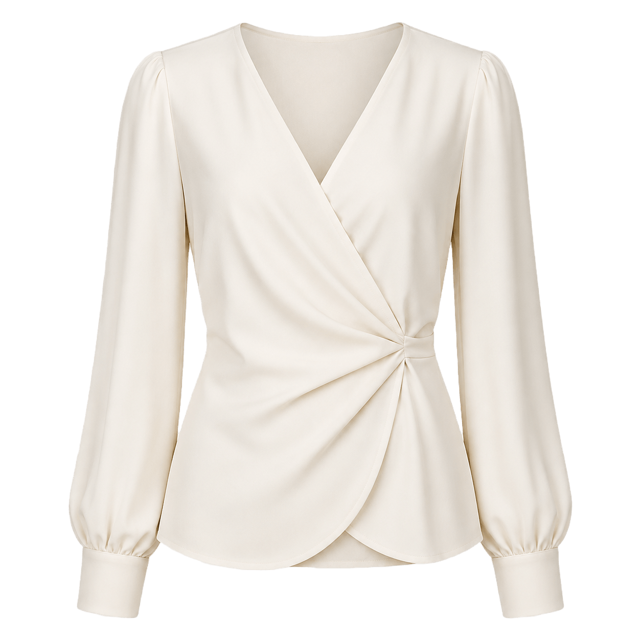 Maxelyn Elara Wrap Front Blouse
