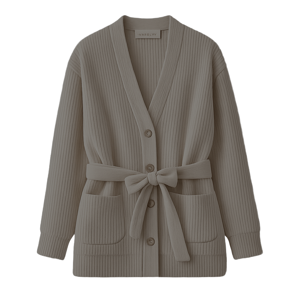 Maxelyn Mirelle Soft Rib Lounge Cardigan